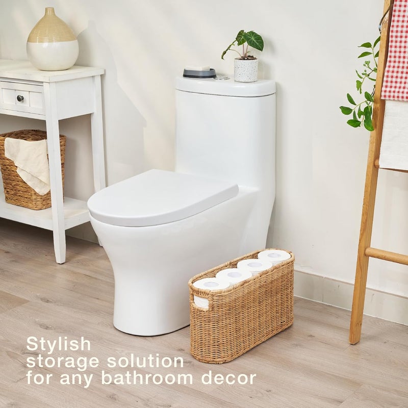 84ECO Rattan Toilet Paper Storage Basket - Image 2